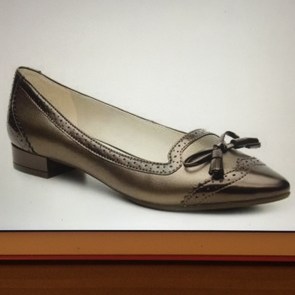 anne klein metallic shoes